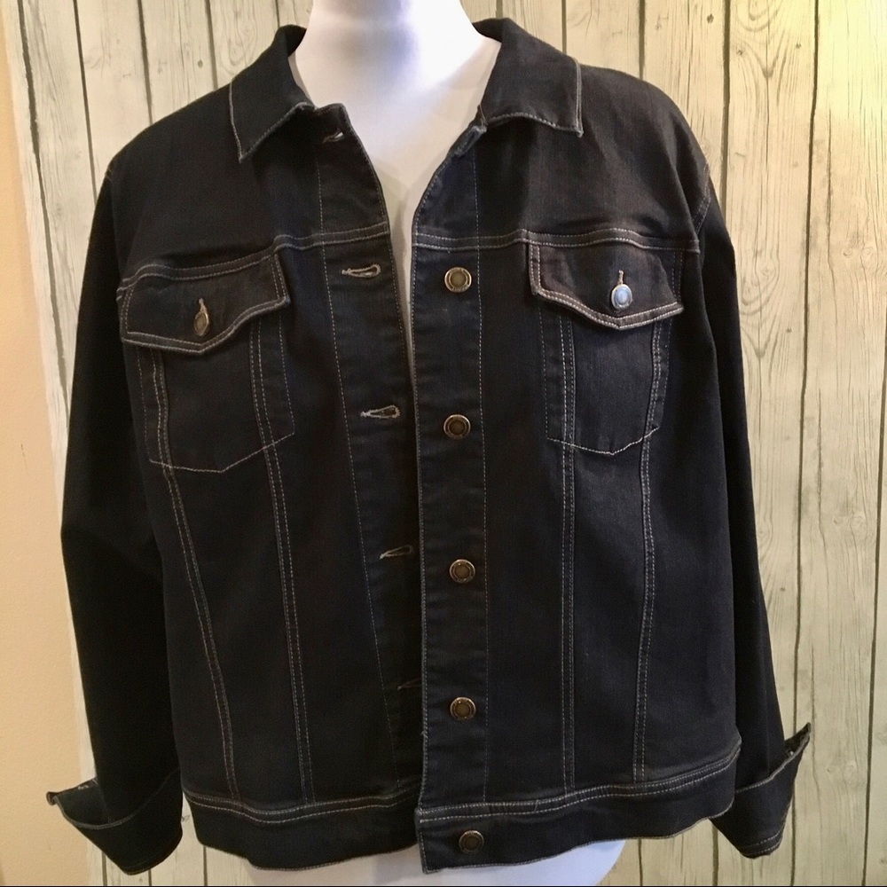 Jessica London Denim Jacket | 20 | EUC